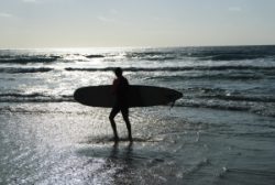 Surfer auf Fuerteventura